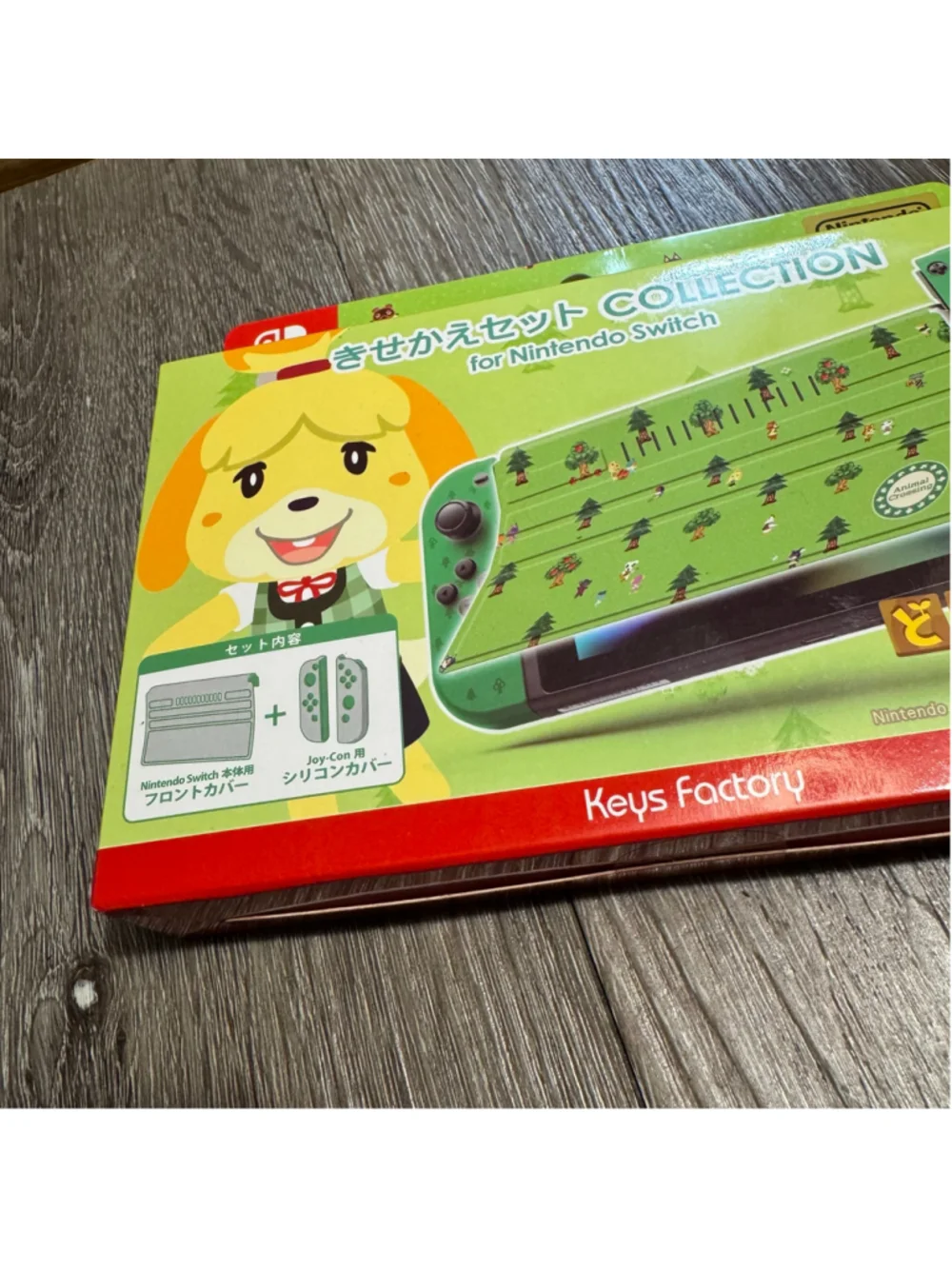 Rare Animal Crossing Nintendo Switch Cover Set Japan Exclusive Kisekae Edition